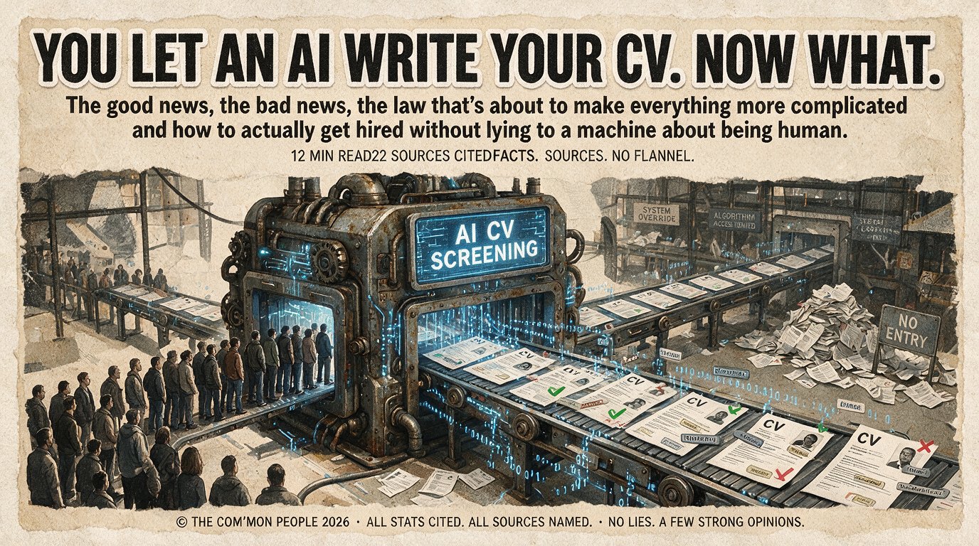 AI CVs: The Honest, Brutal, Slightly Awkward Truth